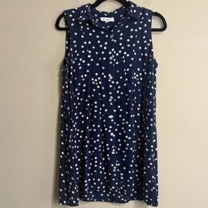 Beachlunchlounge Navy Star Print Tunic